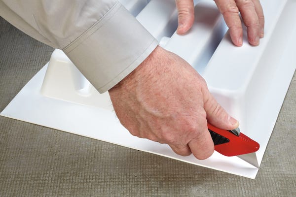 Rev A Shelf Polymer Trim To Fit Glossy Utensil Tray Insert