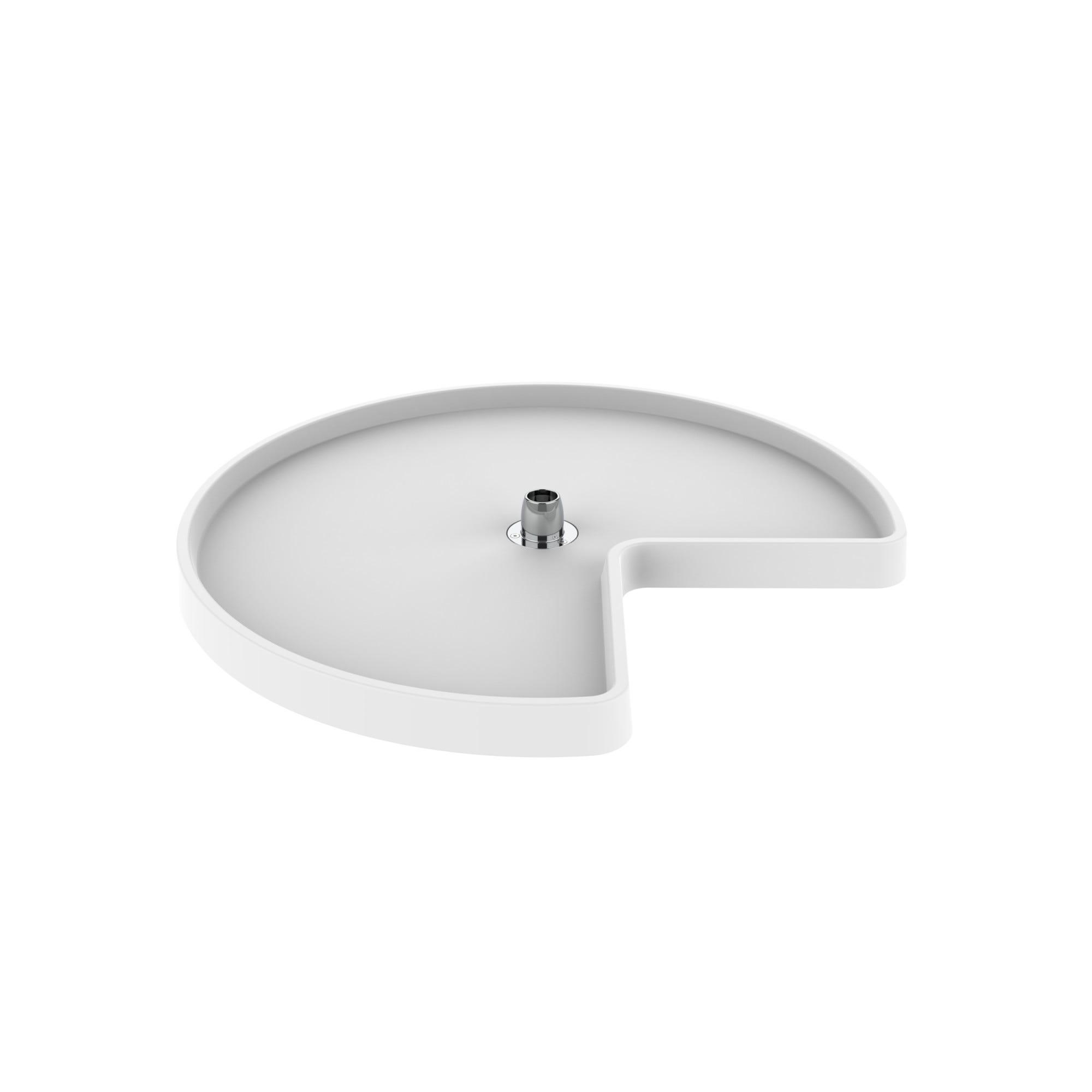 rev a shelf RAS Polymer Kidney-Shaped Lazy Susans w/ Hub