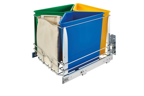 Rev A Shelf Recycle Center Waste System W/Soft-Close