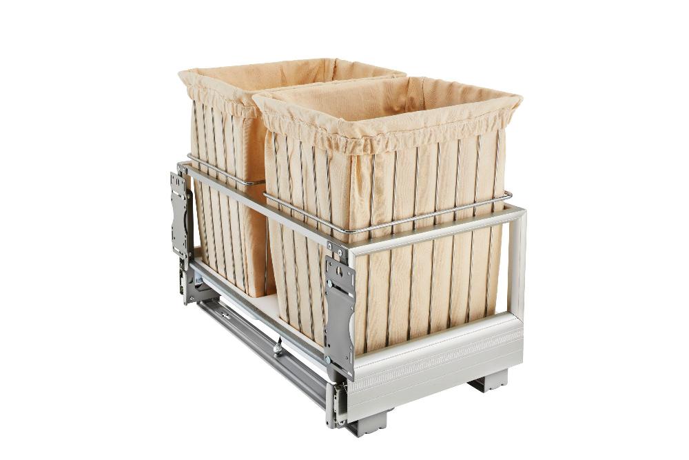 rev a shelf Aluminum Bottom Mount Wire Hampers