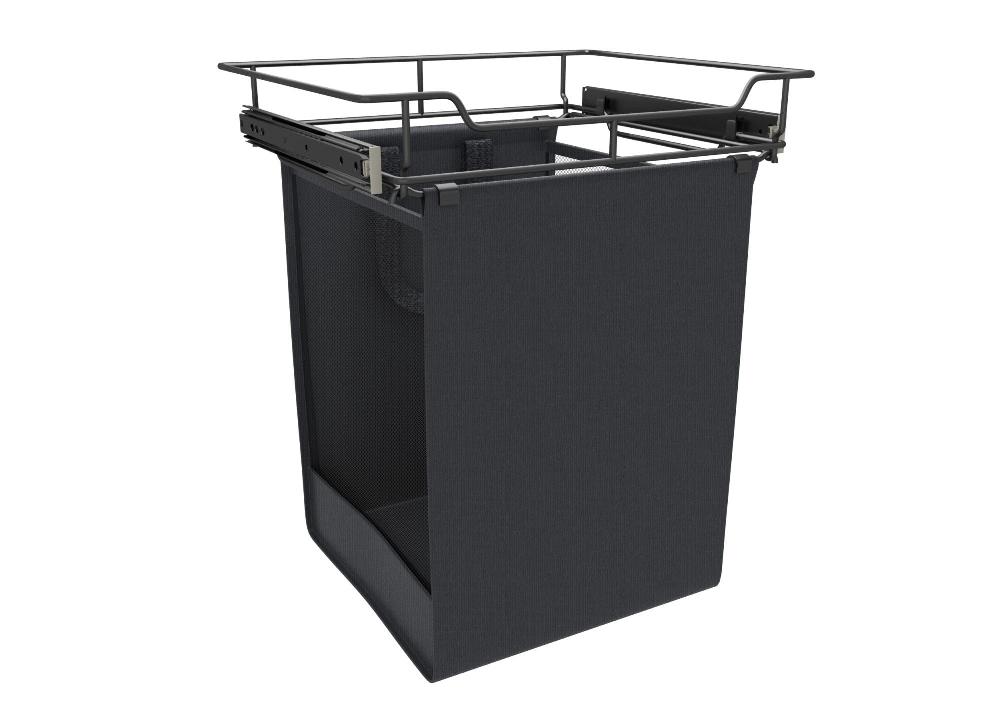 rev a shelf Black Canvas Hamper Pullout
