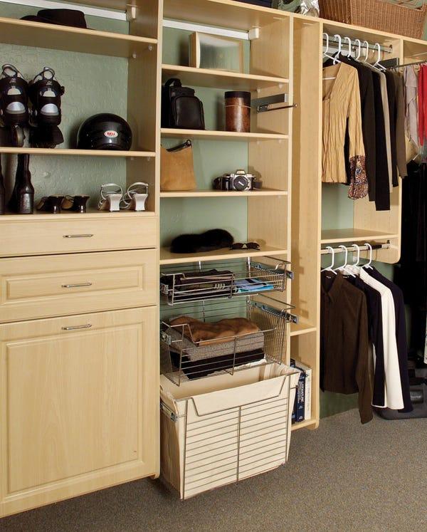 Rev A Shelf Canvas Closet Basket Liners