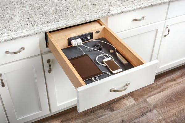 Rev A Shelf Charging Drawer