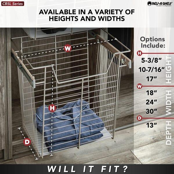 Rev A Shelf Closet Basket Pullouts