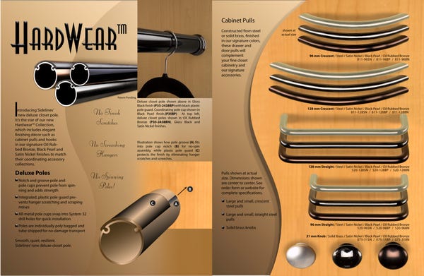 Rev A Shelf Closet Rod Caps