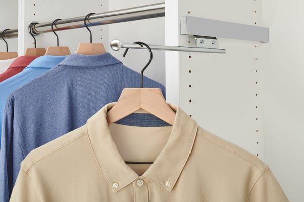 Rev A Shelf Deluxe Slide Valet Rod