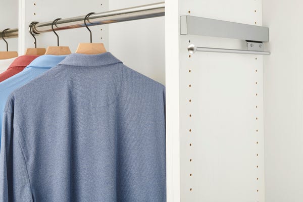 Rev A Shelf Deluxe Slide Valet Rod