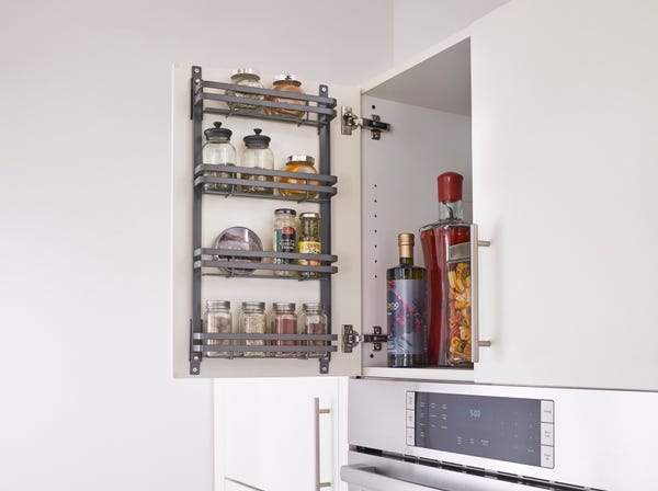 Rev A Shelf Door Mount Spice Rack