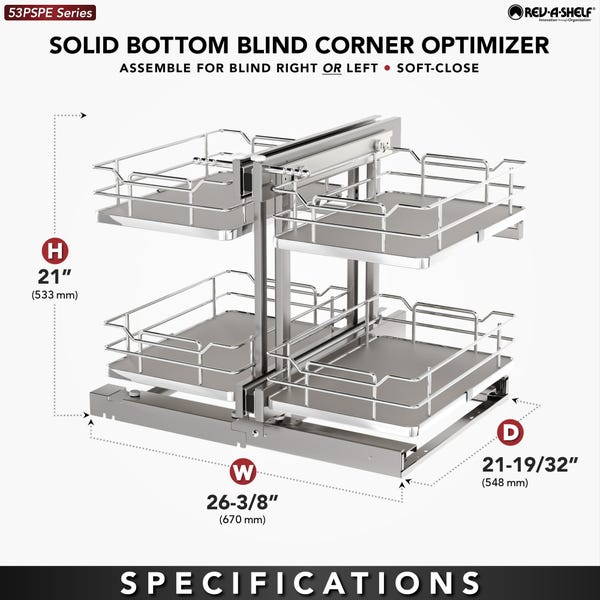 Rev A Shelf Elite Blind Corner Optimizer
