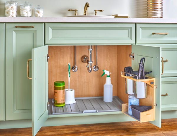 Rev A Shelf Flexible Vanity Drip Tray