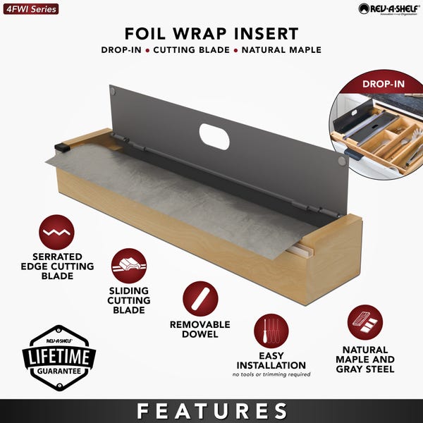Rev A Shelf Foil Wrap Insert