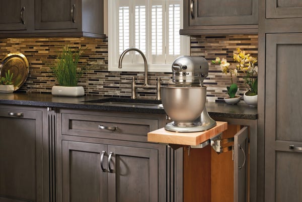 Rev A Shelf Heavy Duty Mixer Lift With Shelf