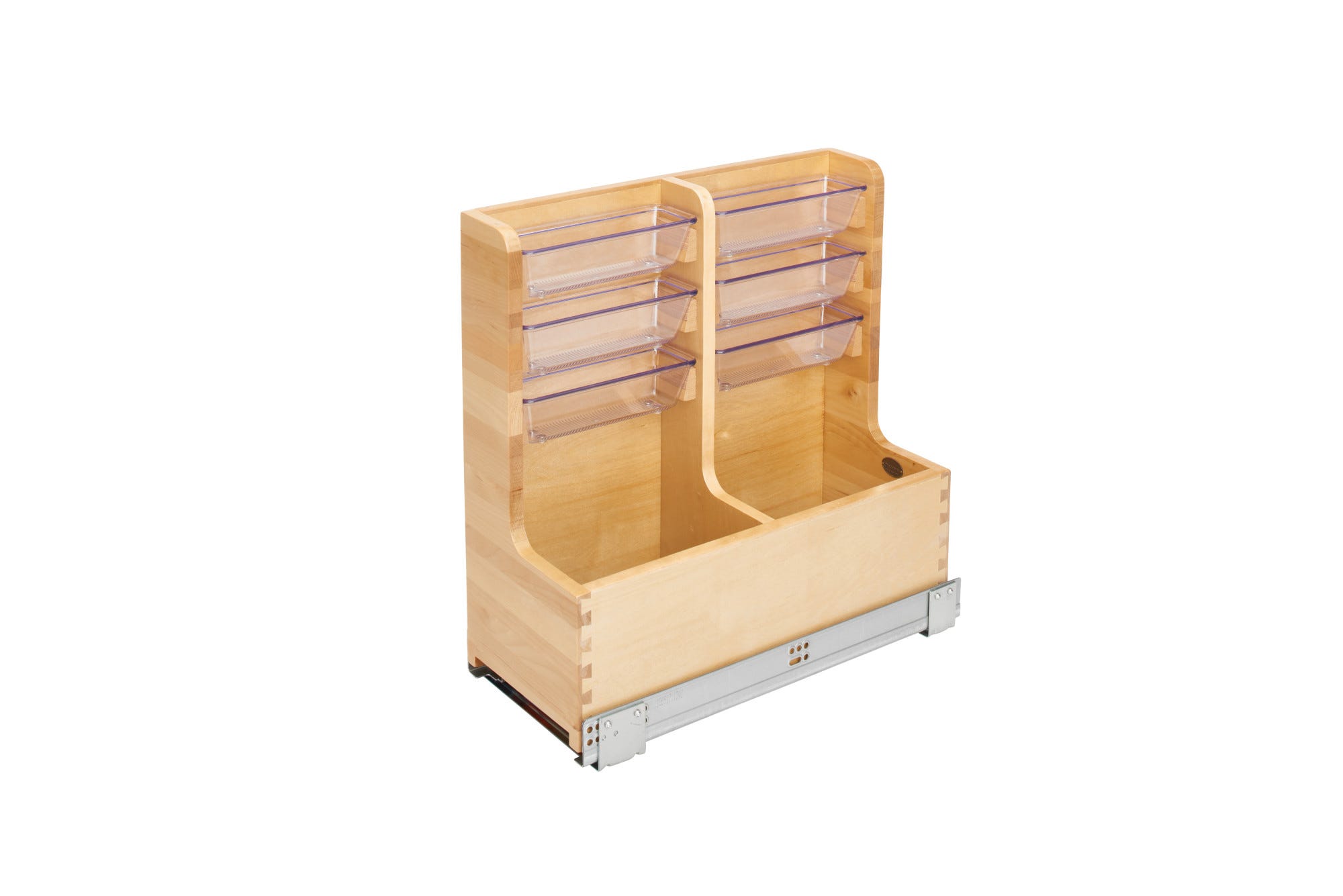 rev a shelf Maple L-Shaped Vanity Organizer