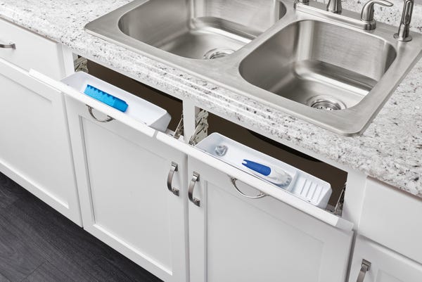 Rev A Shelf Molded Sink Front Tip-Out Trays