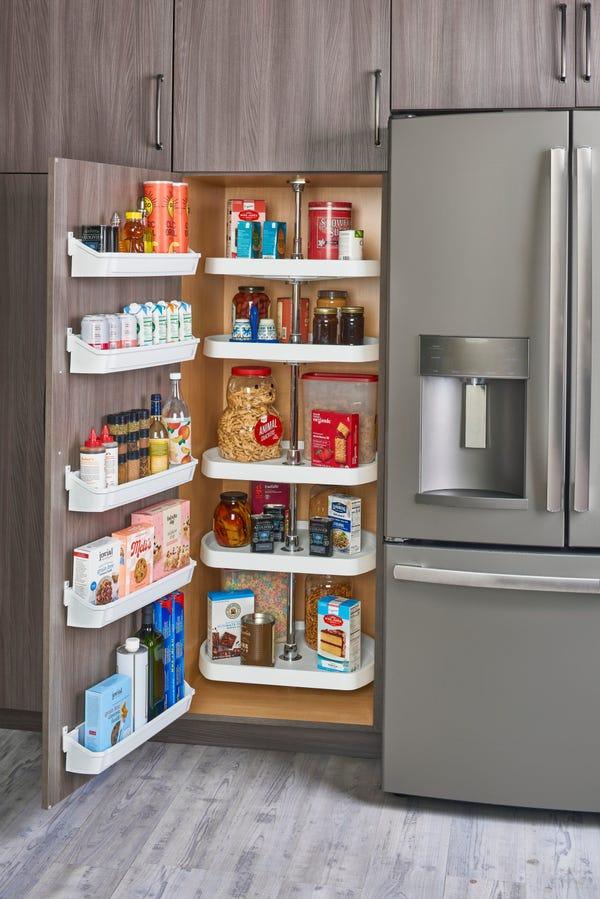 Rev A Shelf Polymer D-Shaped Pantry Set