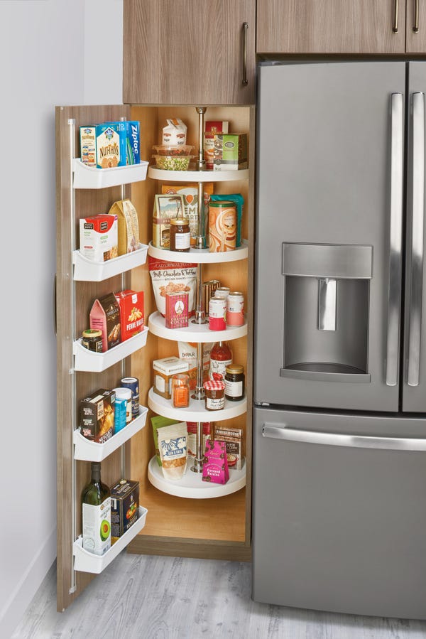 Rev A Shelf Polymer Full Circle Pantry Set