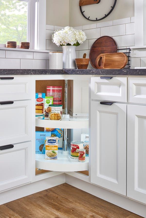 Rev A Shelf Polymer Pie Cut 2-Shelf Lazy Daisy