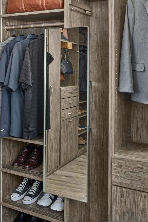 Rev A Shelf Premier Swivel Closet Mirror