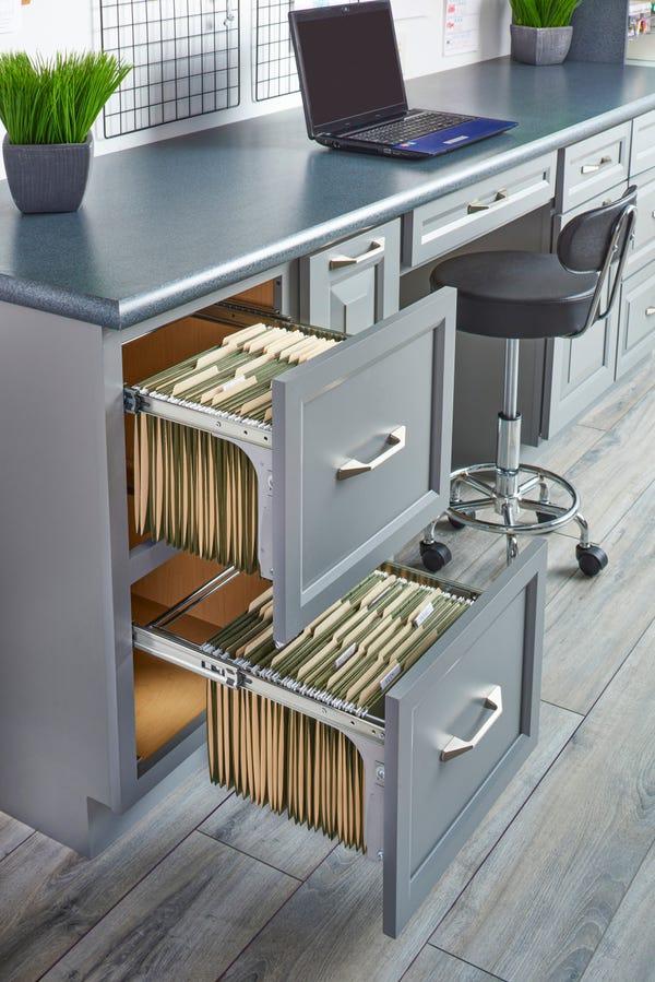 Rev A Shelf Pullout File Drawer System
