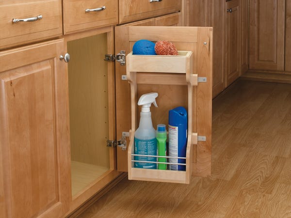 Rev A Shelf Sink Base Door Storage