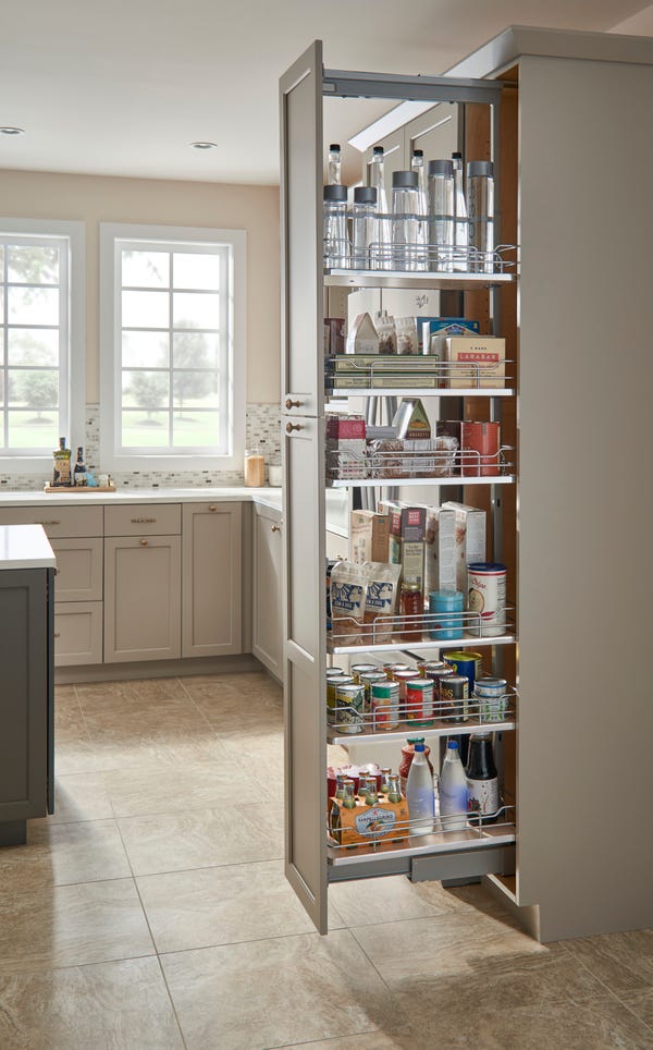 Rev A Shelf Solid Bottom Pantry Pullout