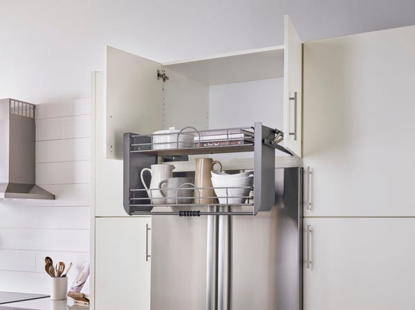 Rev A Shelf Solid Bottom Pull-Down Shelving System