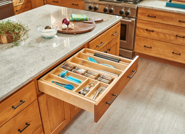 Rev A Shelf Tiered Combination Drawer