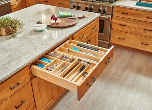 Rev A Shelf Tiered Combination Drawer