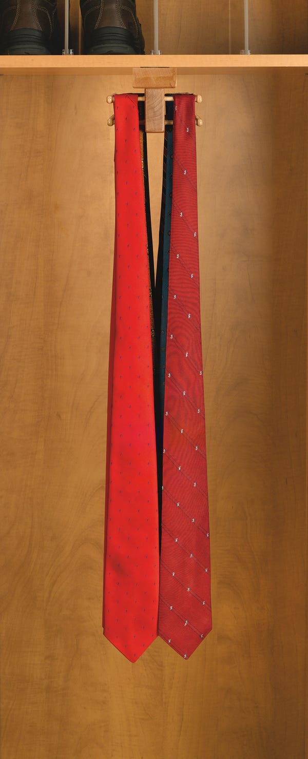 Rev A Shelf Top Mount Wood TieButler