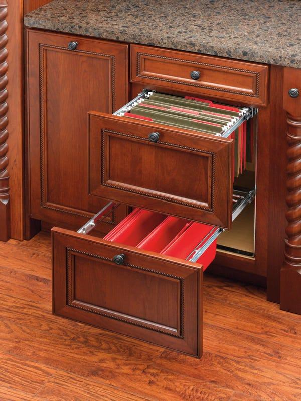 Rev A Shelf Two-Tier File Drawer System