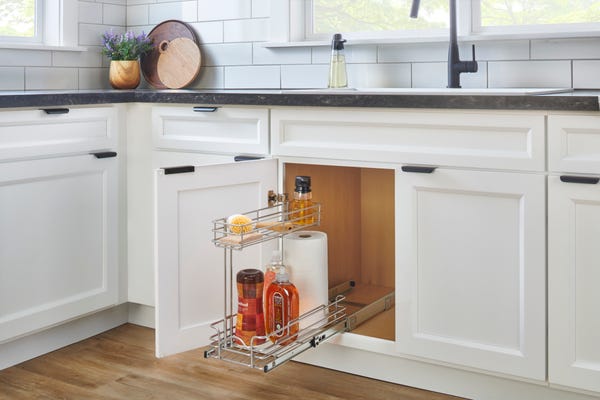 Rev A Shelf Undersink Steel Wire Pullout Organizer