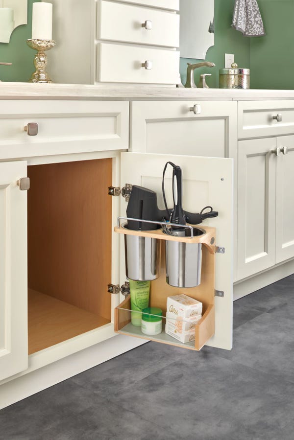 Rev A Shelf Vanity Appliance Storage Rack