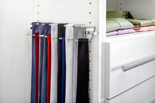 Rev A Shelf Wall Mount Tie Rack