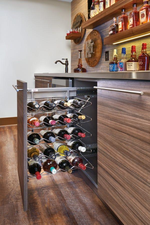 Rev A Shelf Wine Base Cabinet Pullout