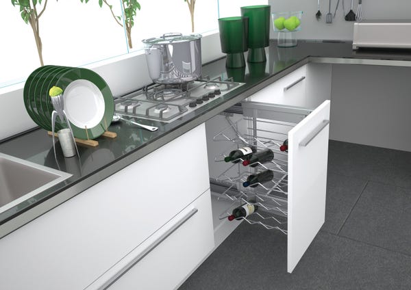 Rev A Shelf Wine Base Cabinet Pullout