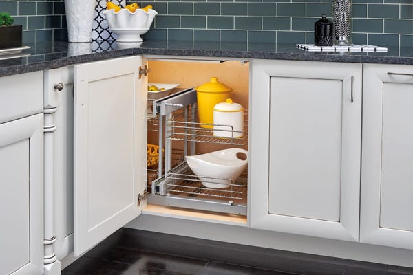 Rev A Shelf Wire Bottom Blind Corner Optimizer