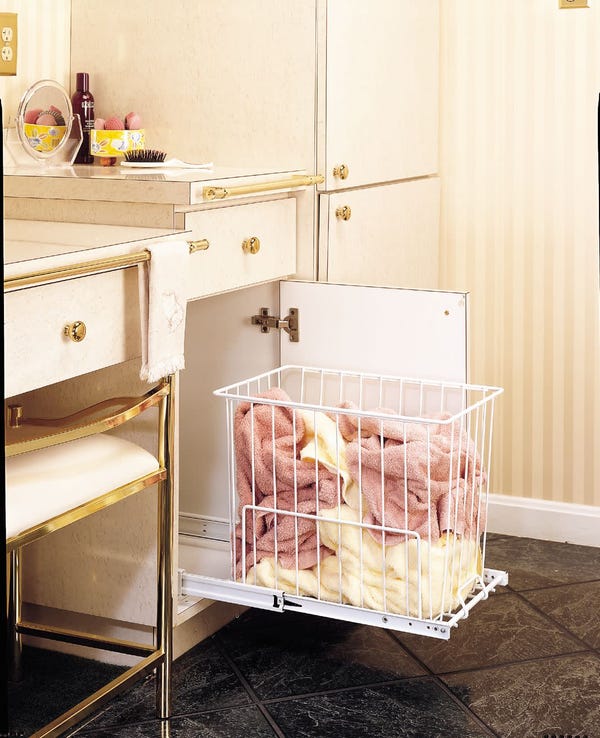 Rev A Shelf Wire Bottom Mount Hamper
