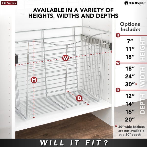 Rev A Shelf Wire Pullout Baskets