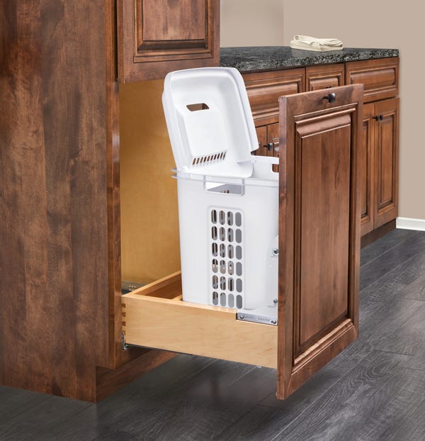 Rev A Shelf Wood Bottom Mount Hamper