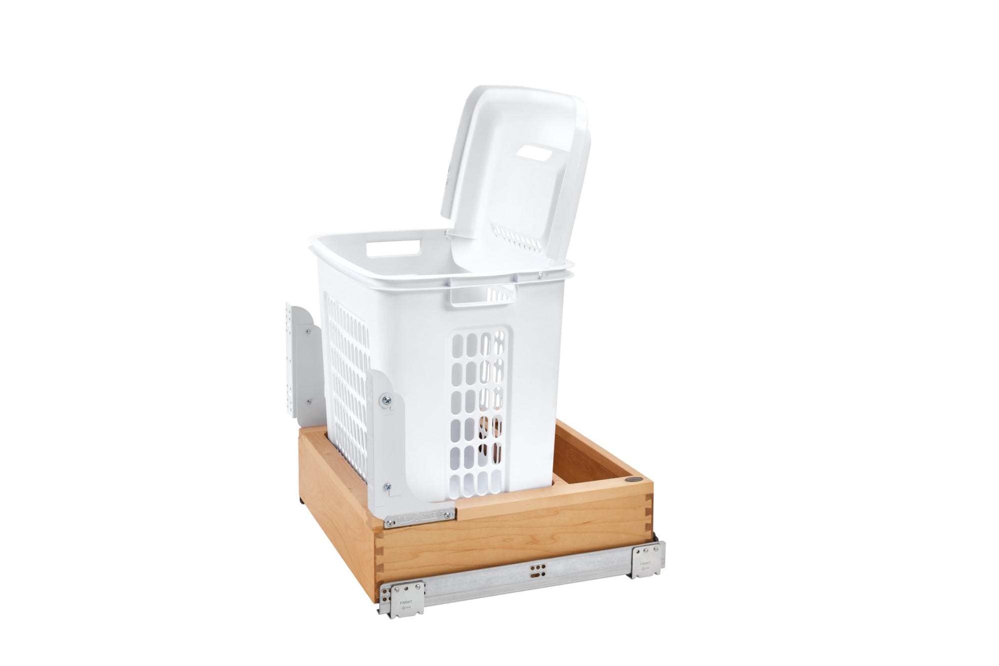 rev a shelf Wood Bottom Mount Hamper