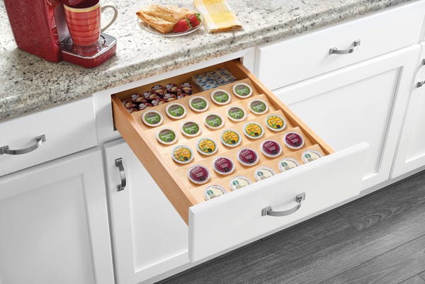 Rev A Shelf Wood K-Cup Drawer Insert