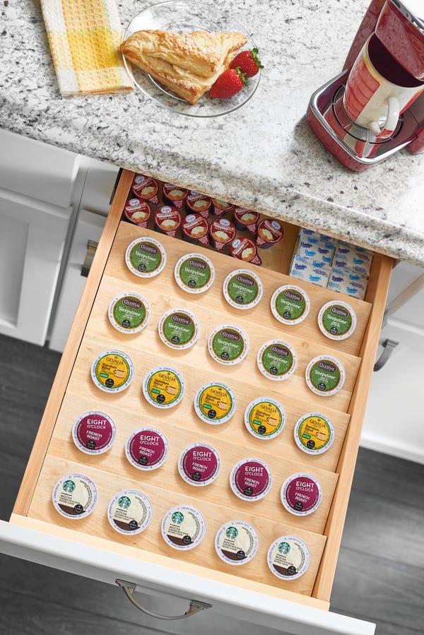 Rev A Shelf Wood K-Cup Drawer Insert