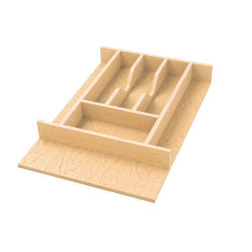 Rev A Shelf Wood Right Fit Cutlery Drawer Insert
