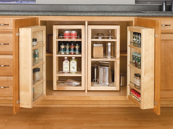 Rev A Shelf Wood Swing Out Pantry