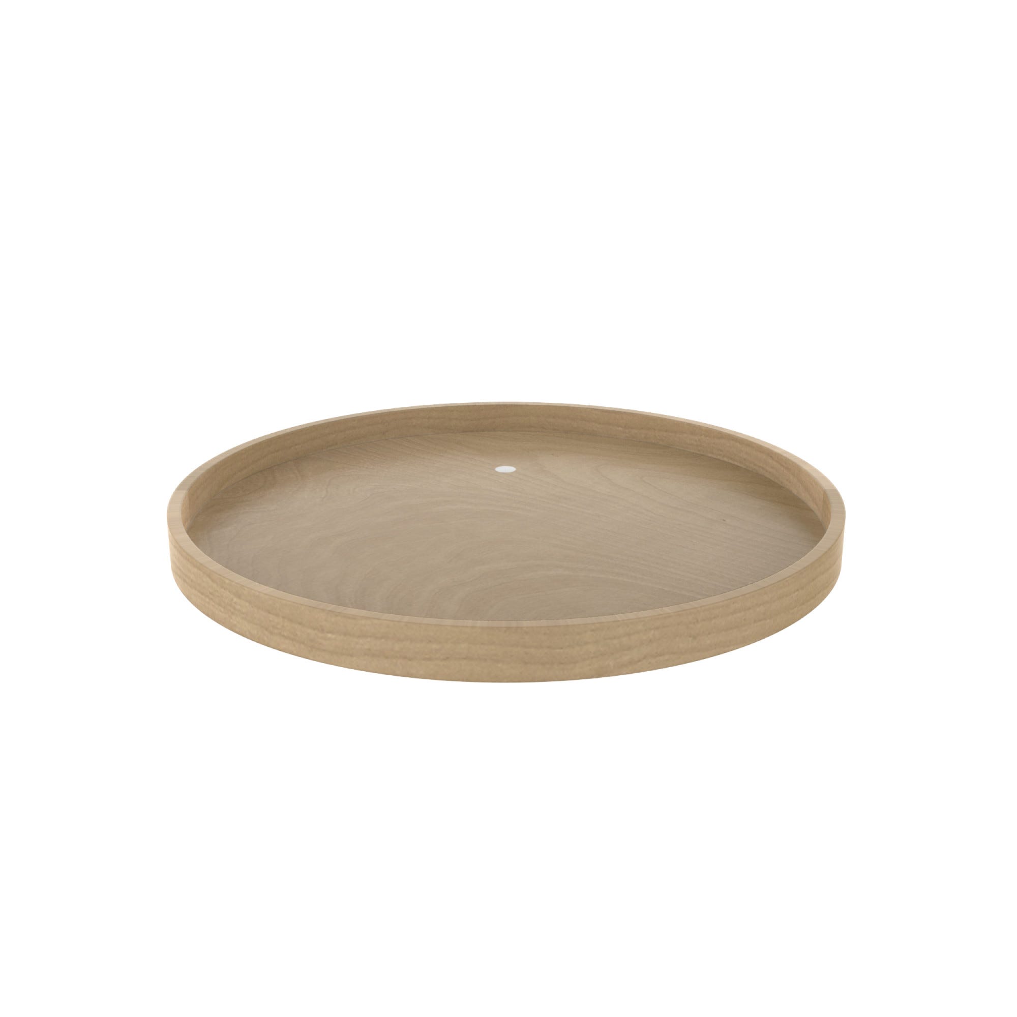 rev a shelf Single Shelf Banded Wood Full Circle Lazy Susan