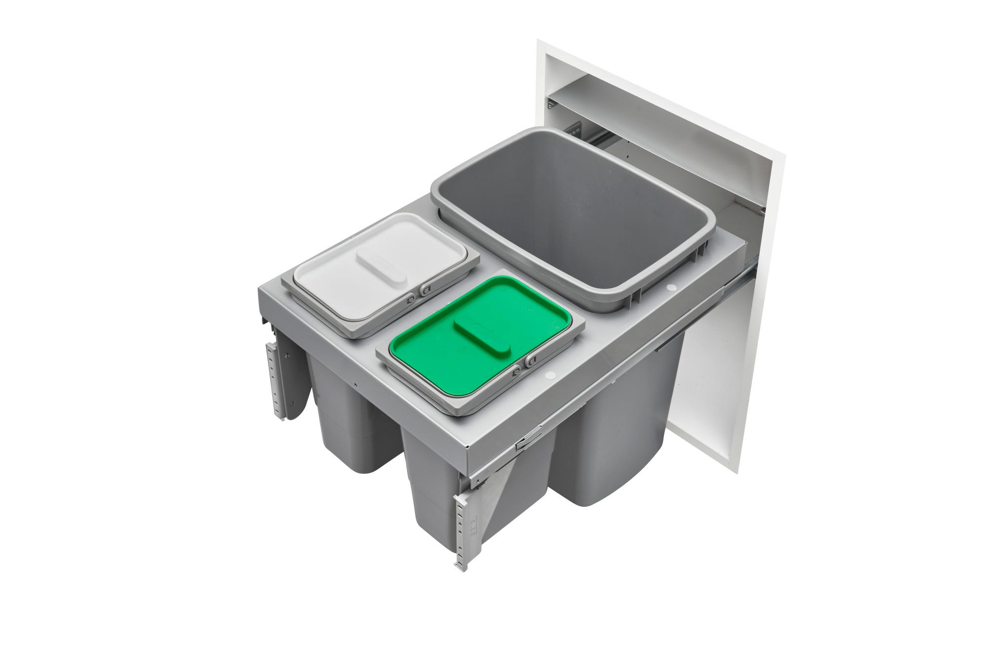 rev a shelf Steel Top Mount Waste Container w/Soft-Close