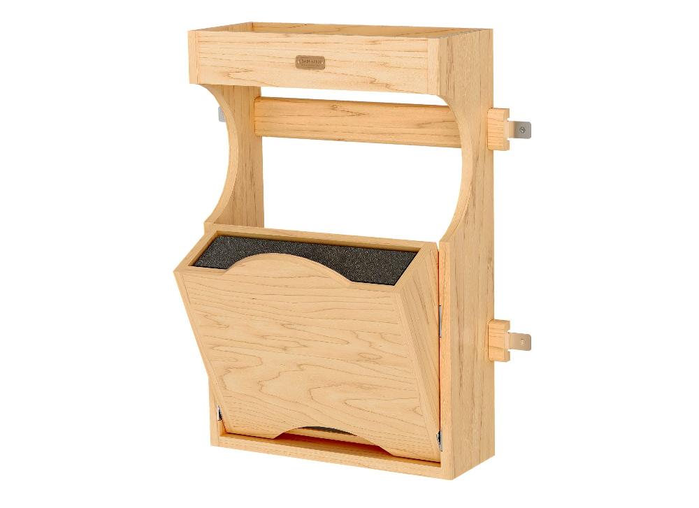 rev a shelf Wood Door-Mount Tip-Out Knife Storage Organizer