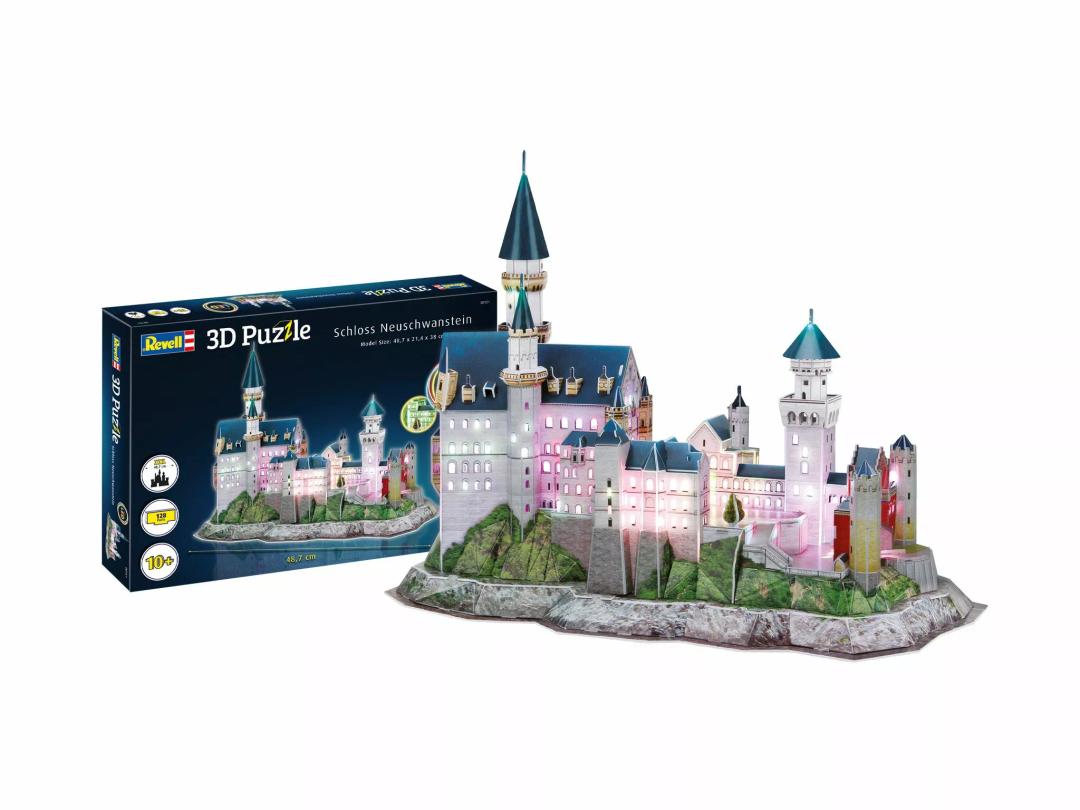 revell 3D Puzzle Schloss Neuschwanstein - LED Edition