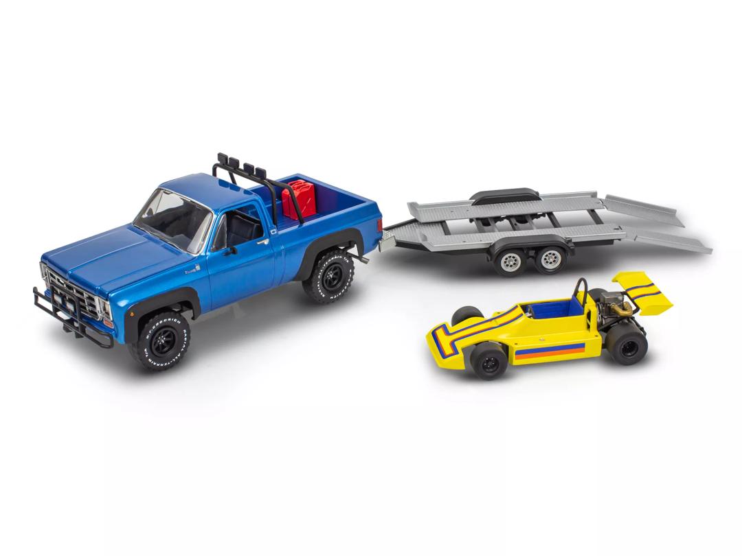 Revell ’78 Chevy Off-Road 4x4 With Malibu Grand Prix Virage U0026 Trailer