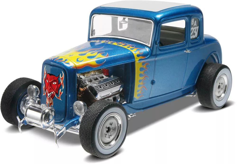 Revell 1932 Ford 5 Window Coupe 2n1